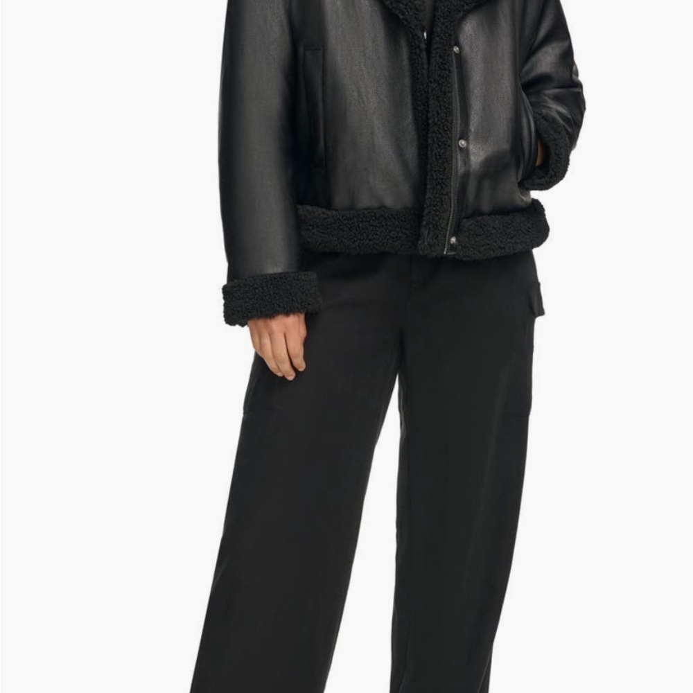 Levi’s Faux Leather Jacket - Picture 3 of 13
